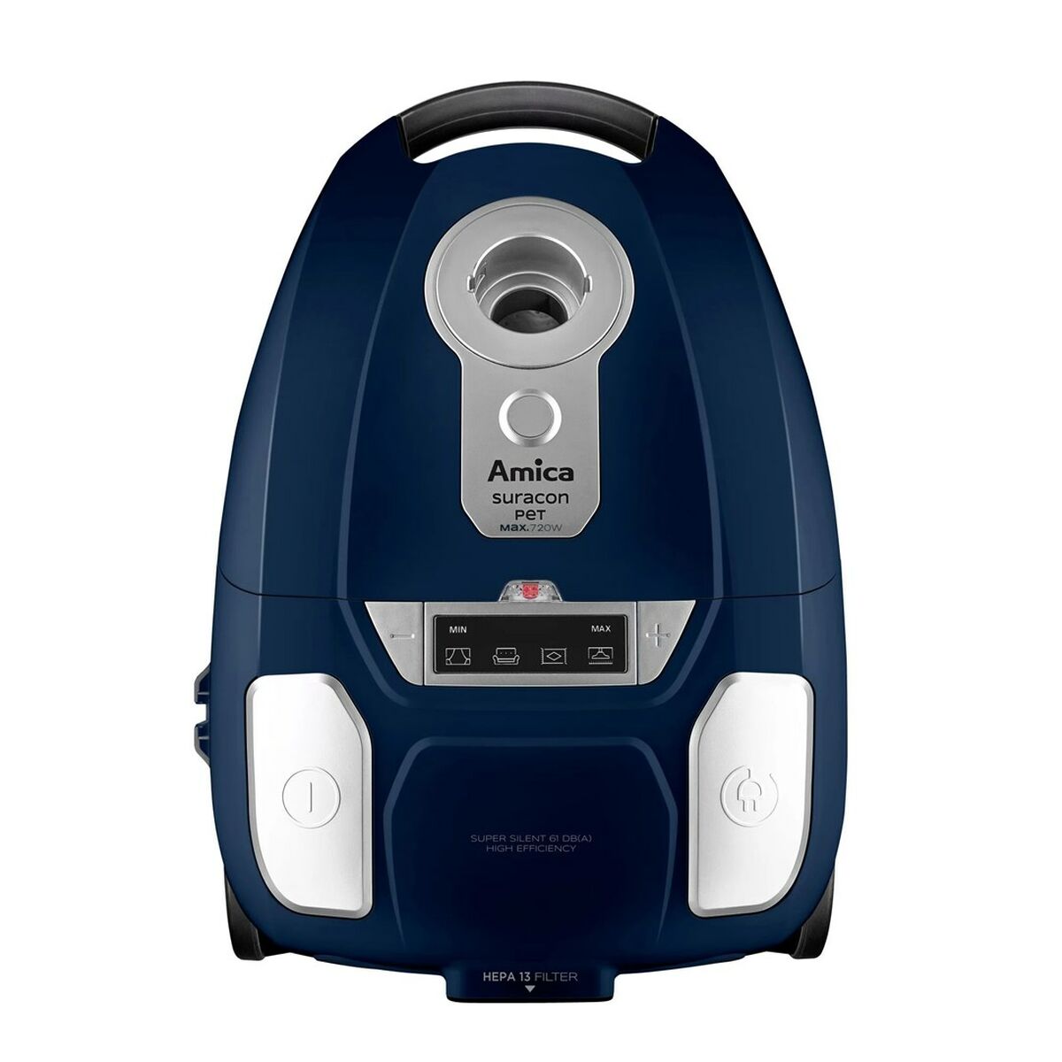 Dammsugare med Påse Amica VM 7003 Svart Silvrig Rödbrun 700 W - 2