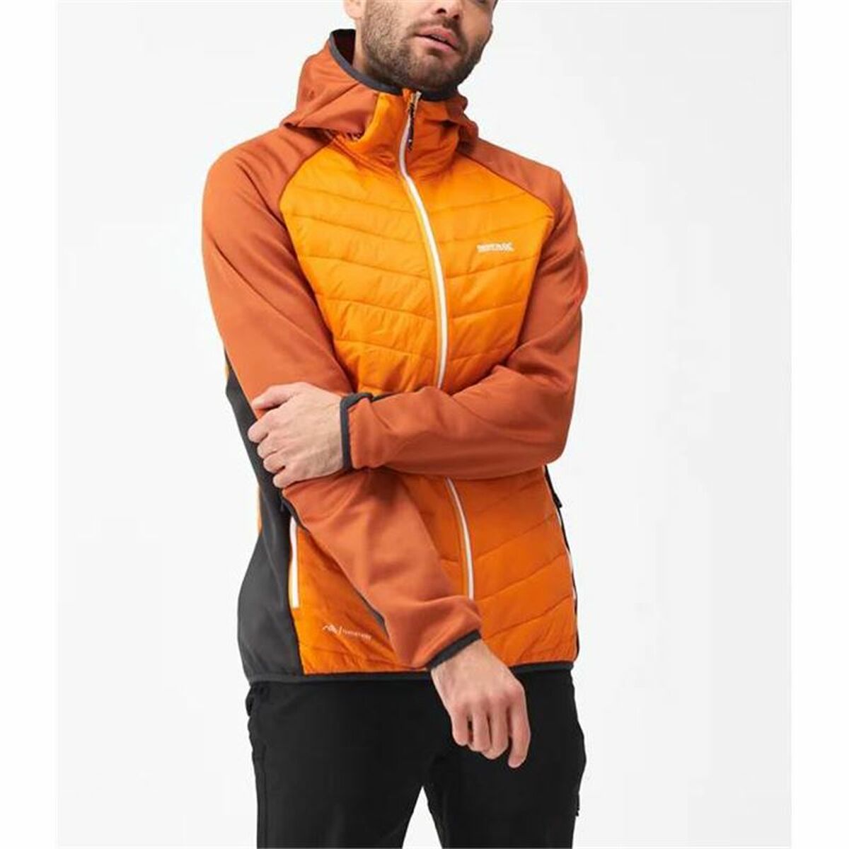Träningsjacka Herr Regatta Andreson VIII Hybrid Orange - 6