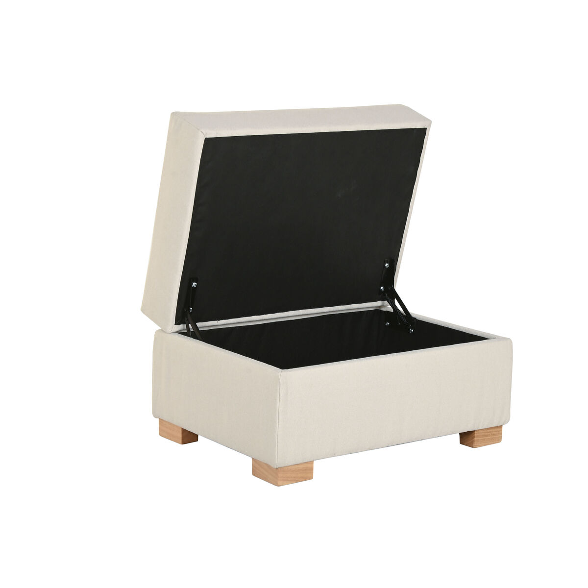 Fotpall Home ESPRIT Beige Urban 70 X 50 X 40 CM - 2