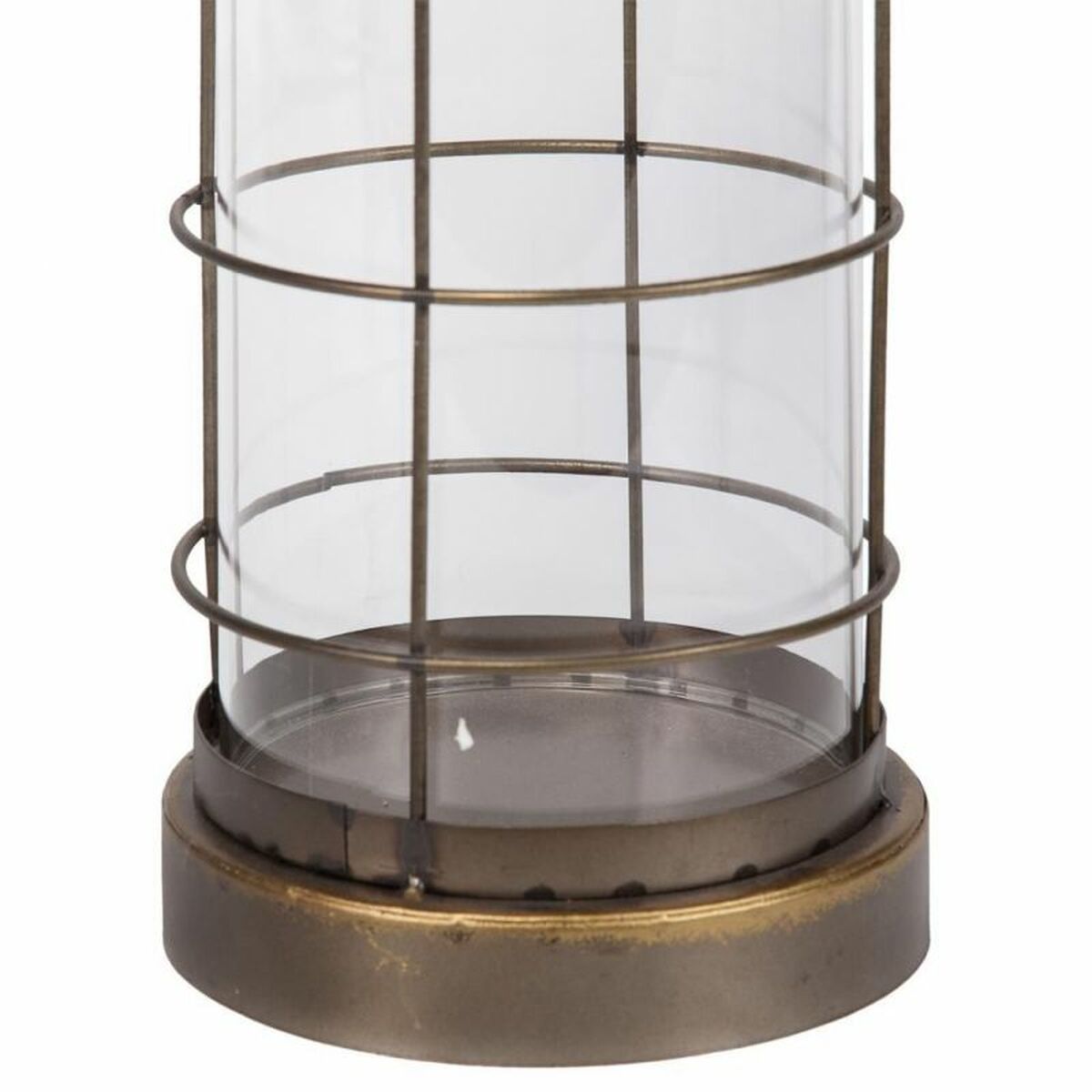 Lykta Alexandra House Living Mässing Metall Glas 17 x 56 x 17 cm - 3