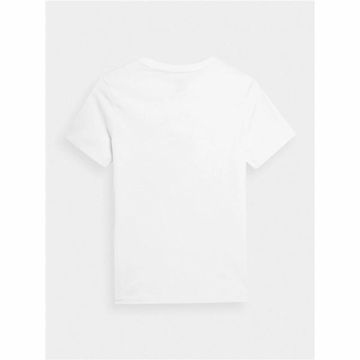 T-shirt med kortärm Barn 4F M294  Vit - 2