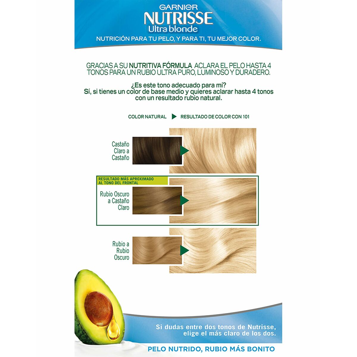 Rengörande inpackning för blont hår Garnier Nutrisse (3 antal) - 2