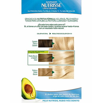 Rengörande inpackning för blont hår Garnier Nutrisse (3 antal)
