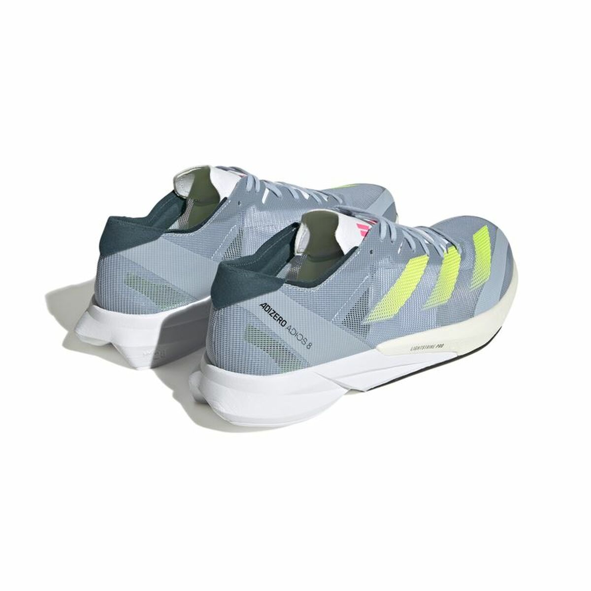 Löparskor, Vuxna Adidas Adizero Adios 8 Grå Ljusgrå - 6