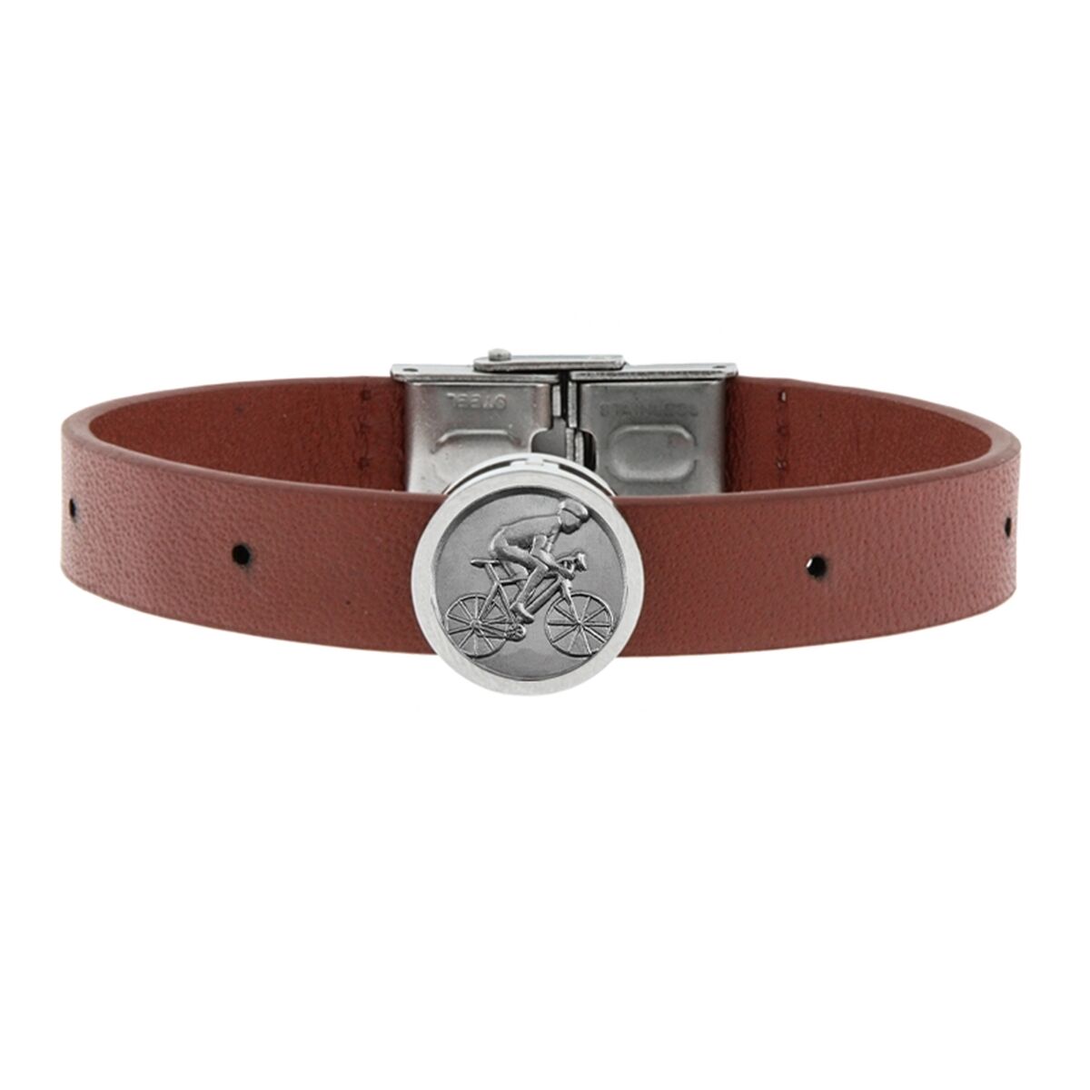 Herrarmband Talent Jewels TJA-1-01-03-4-2 Brun