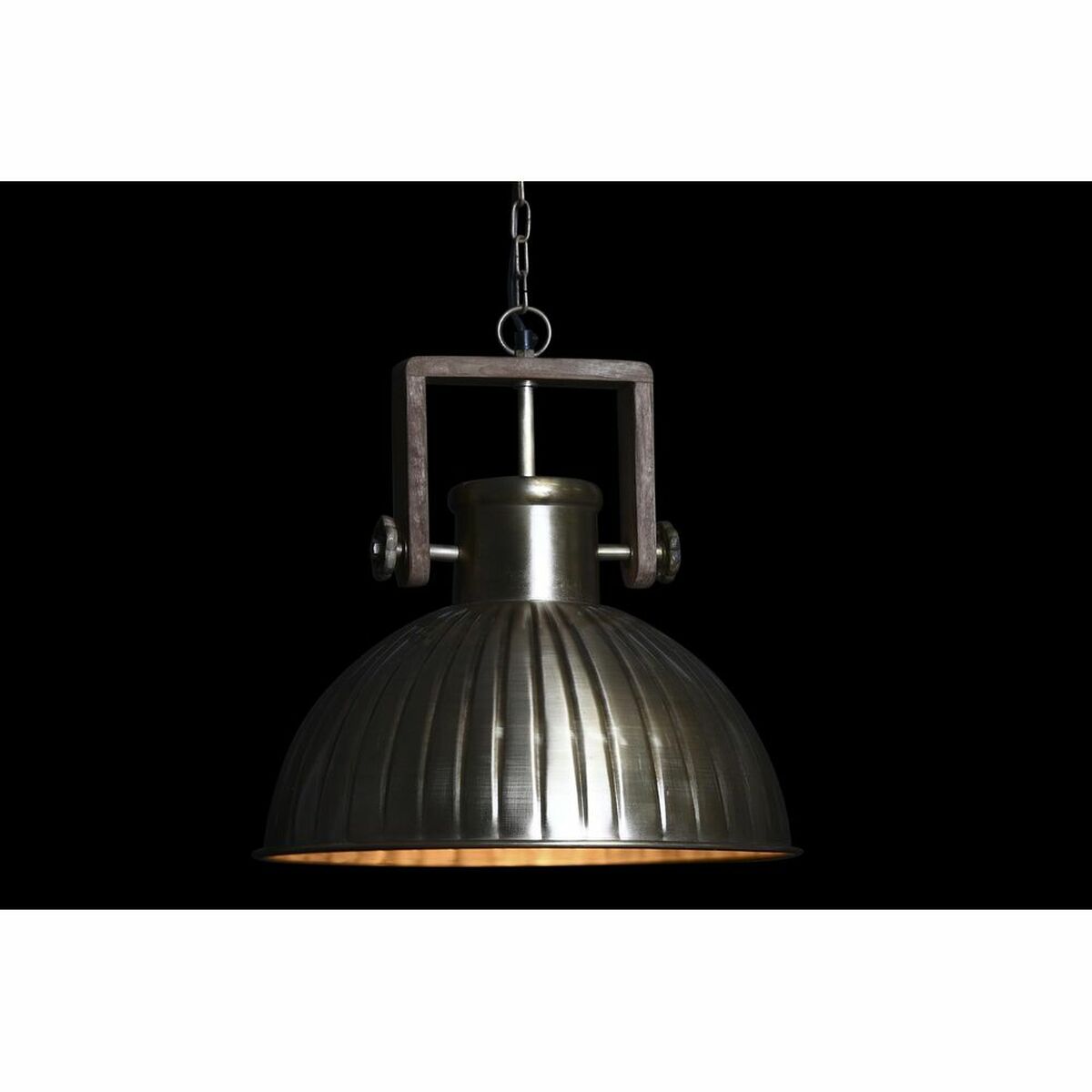 Taklampa DKD Home Decor Gyllene Brun 50 W (41 x 41 x 40 cm) - 9