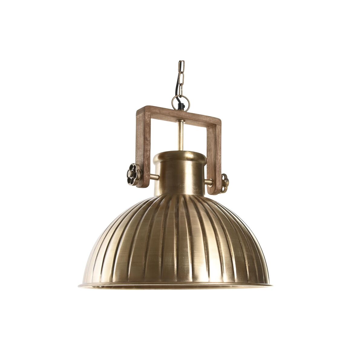 Taklampa DKD Home Decor Gyllene Brun 50 W (41 x 41 x 40 cm) - 5