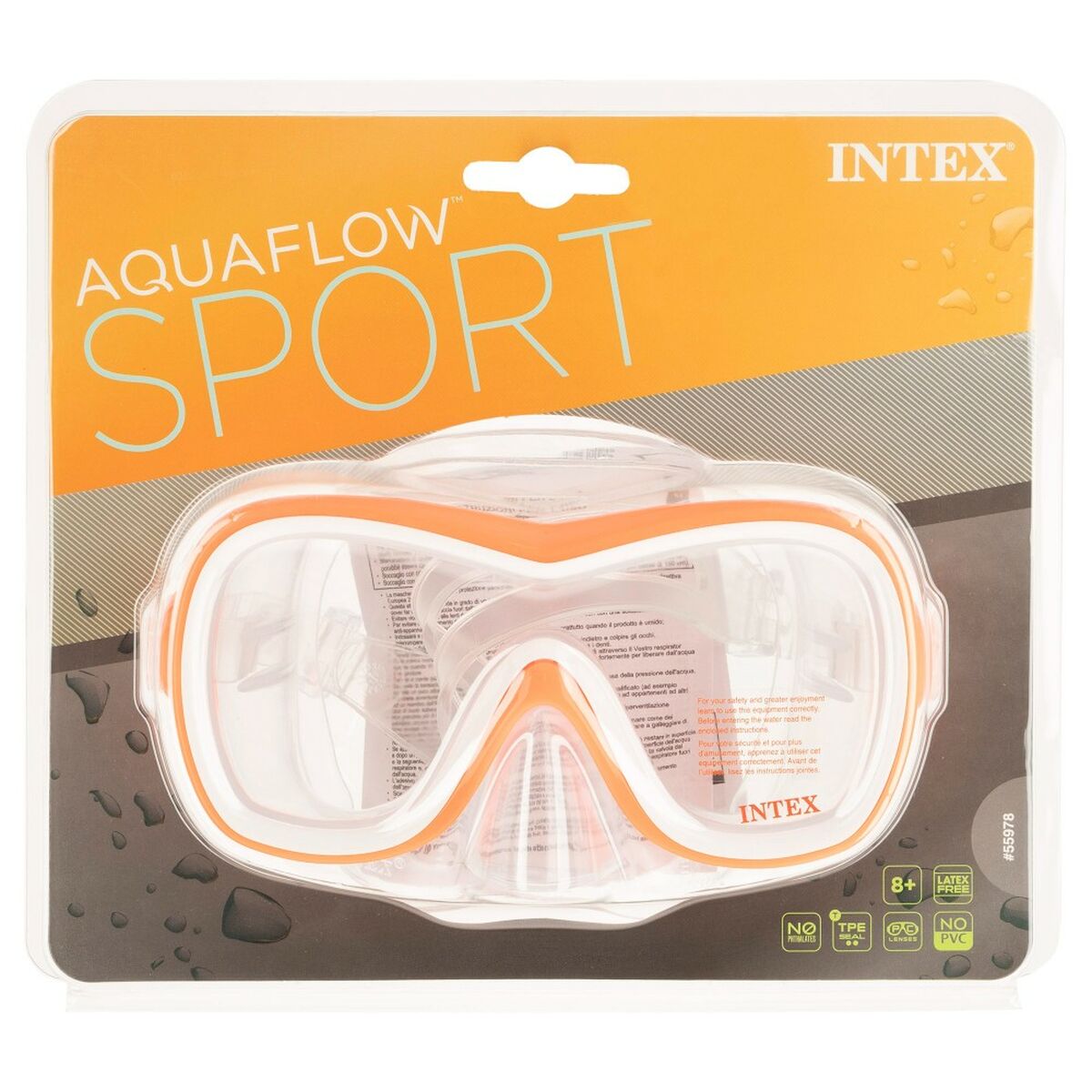 Snorkel Intex Wave Rider Blå - 12