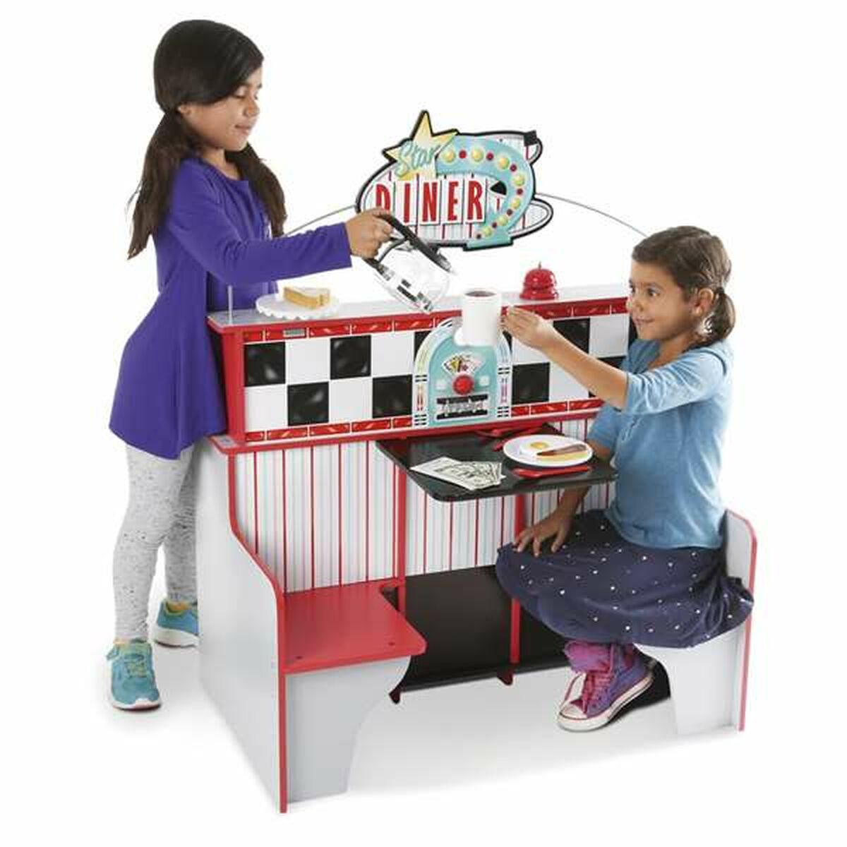 Leksakskök Melissa & Doug Restaurang 108 x 66 x 18 cm - 3