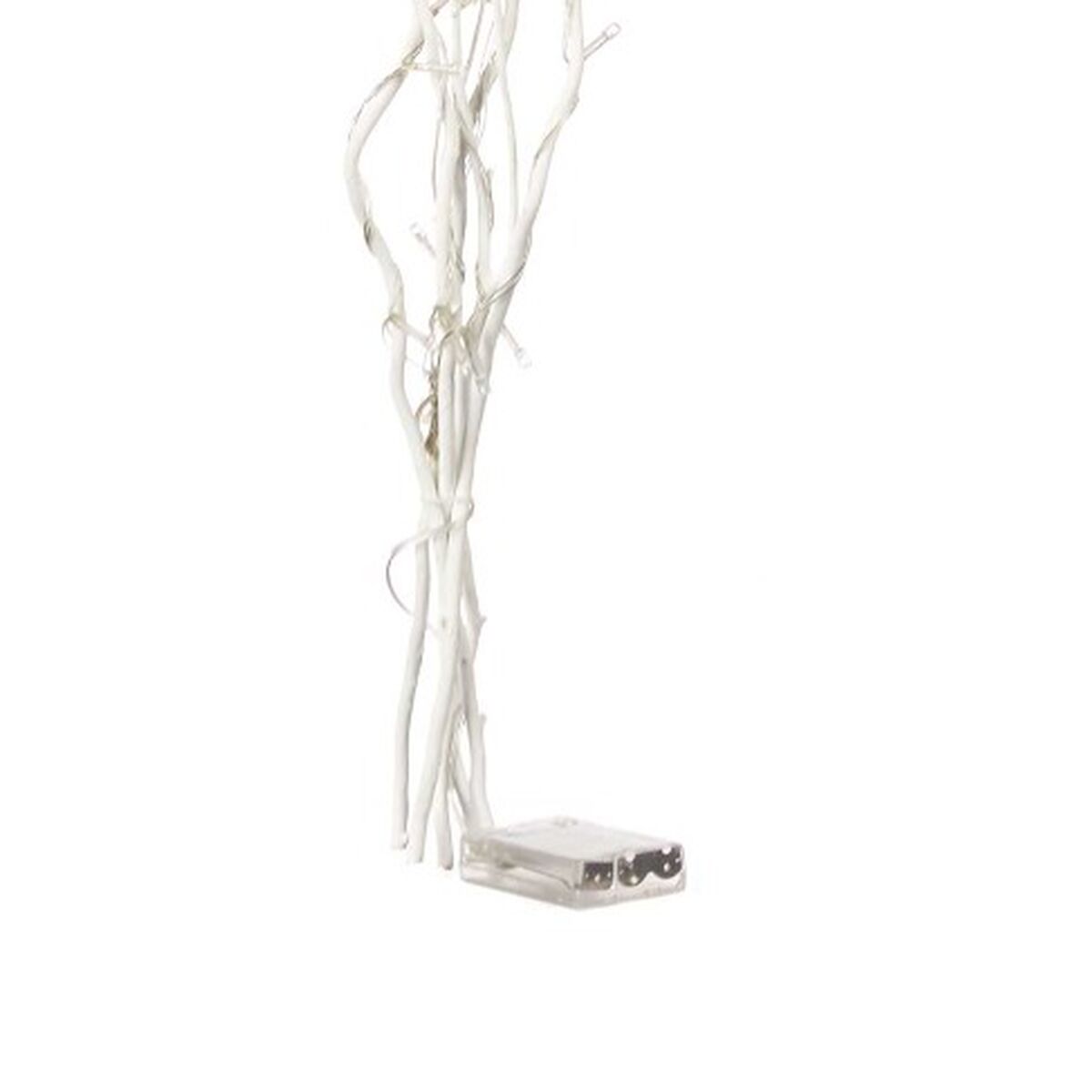 Buketter Gift Decor Vit Trä 20 x 90 x 6 cm LED Ljus (12 antal) - 3