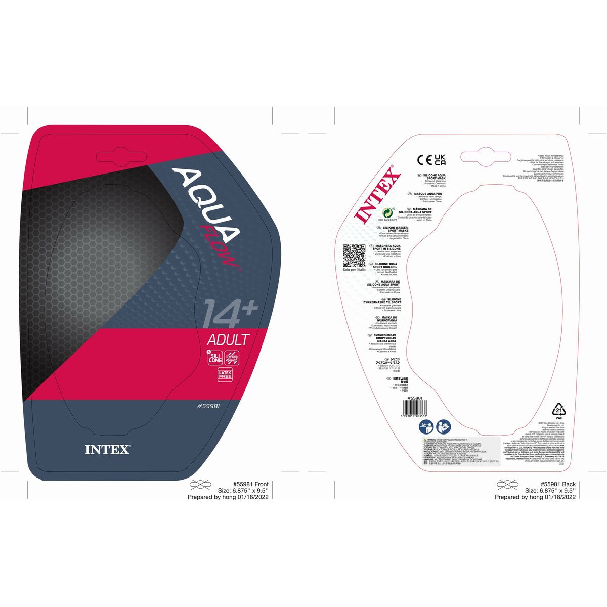 Snorkel Intex Aqua Pro - 11