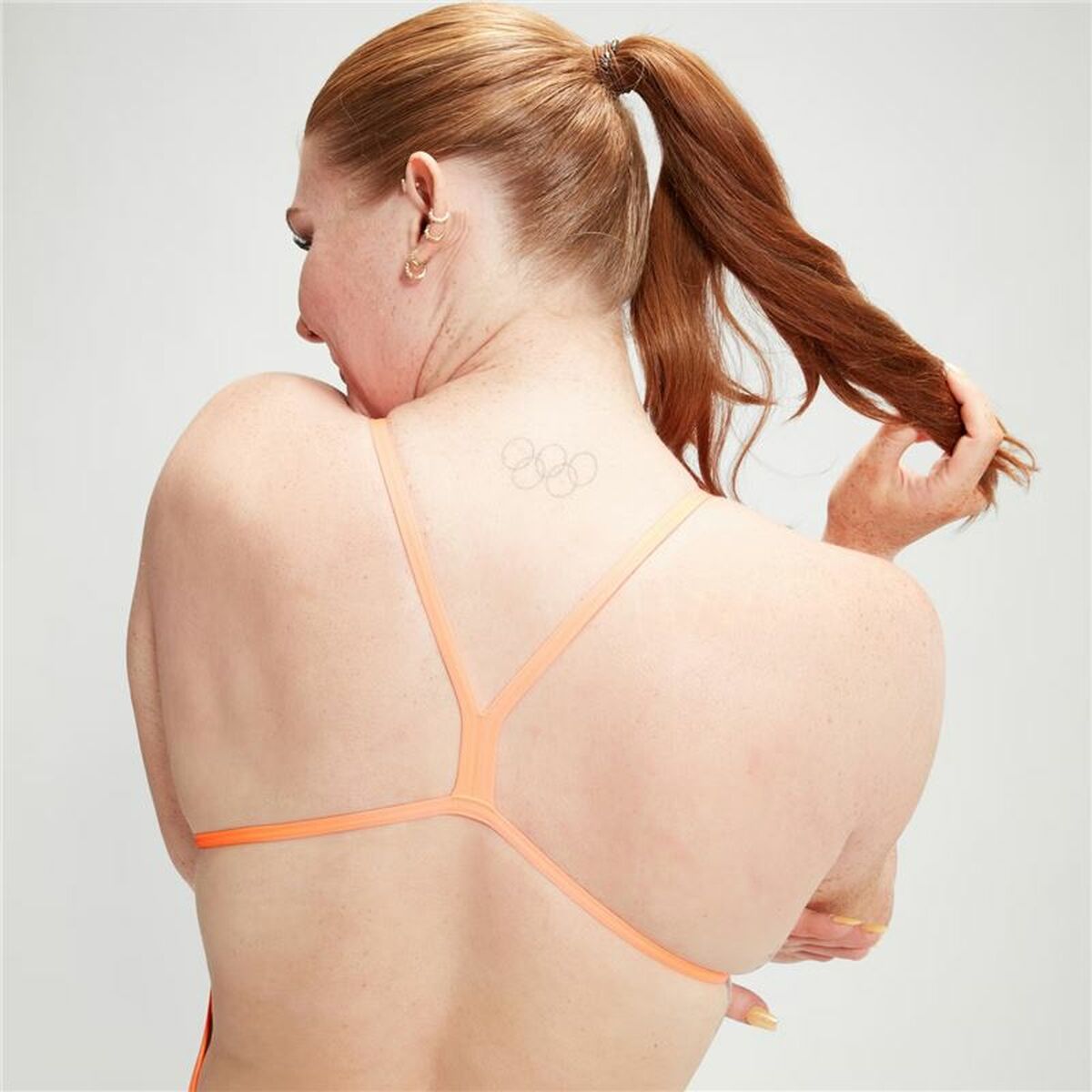Baddräkt Dam Speedo Speedo Allover Digital V-Back Blå - 4
