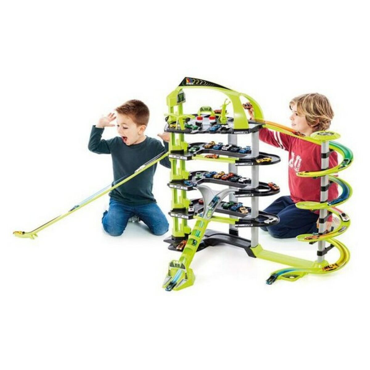 Parkeringsgarage med fordon Moltó Super-Parkhaus 152 cm - 33