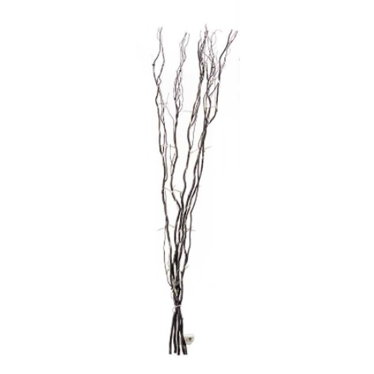 Buketter Gift Decor Svart Trä 20 x 90 x 6 cm LED Ljus (12 antal) - 4