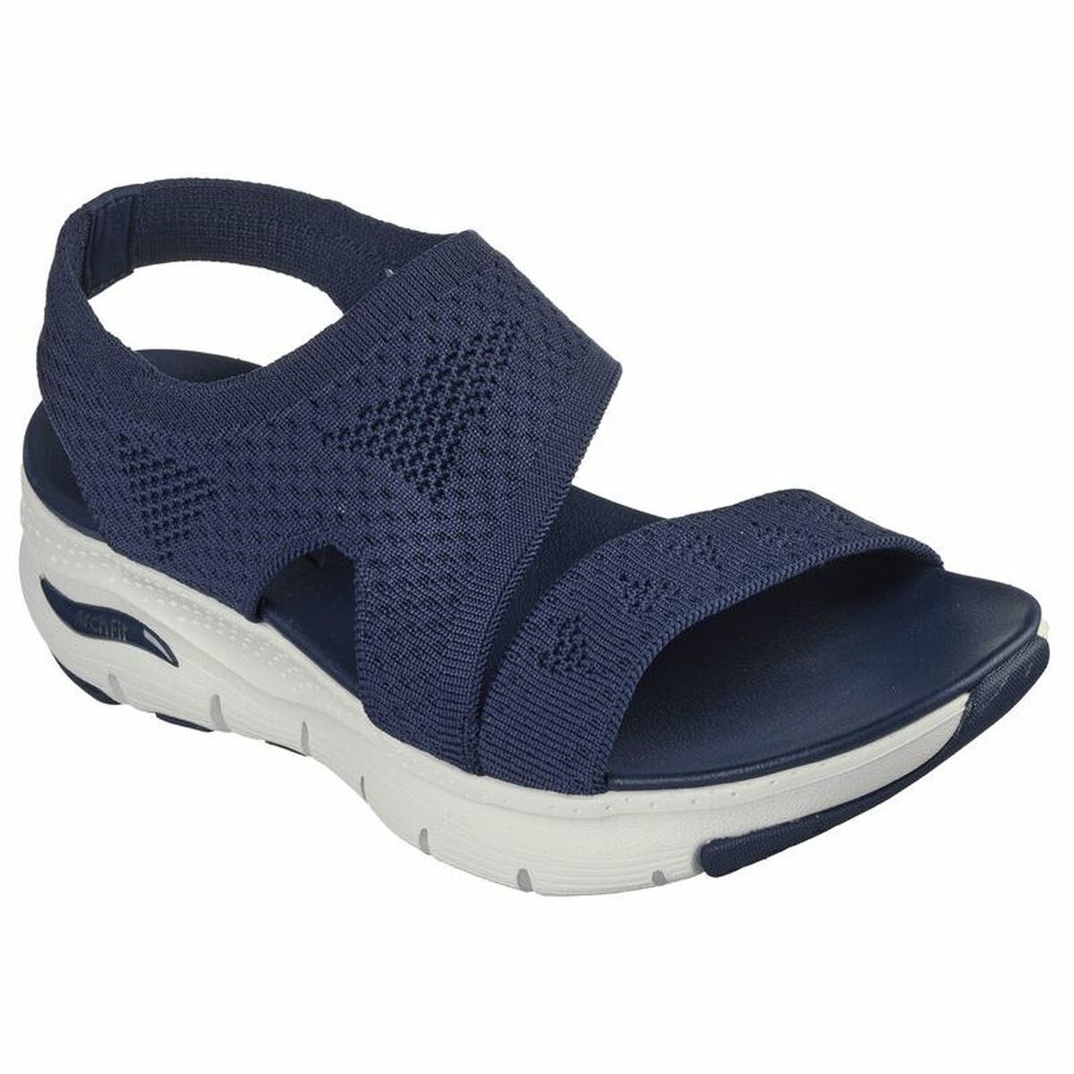 Sandaler Dam Skechers Arch Fit Marinblå - 5