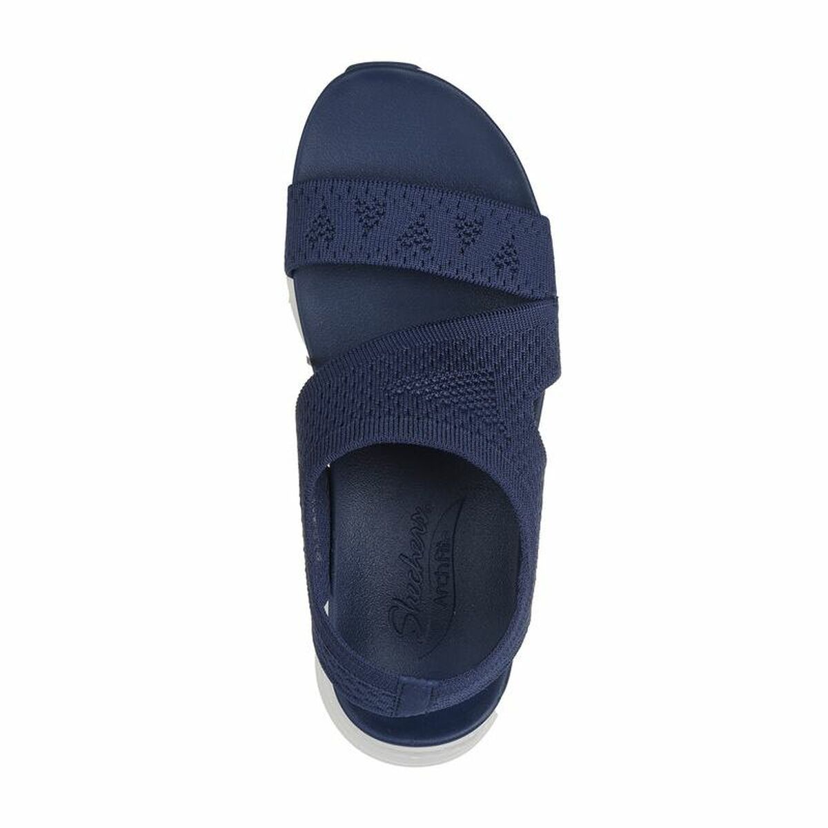 Sandaler Dam Skechers Arch Fit Marinblå - 4