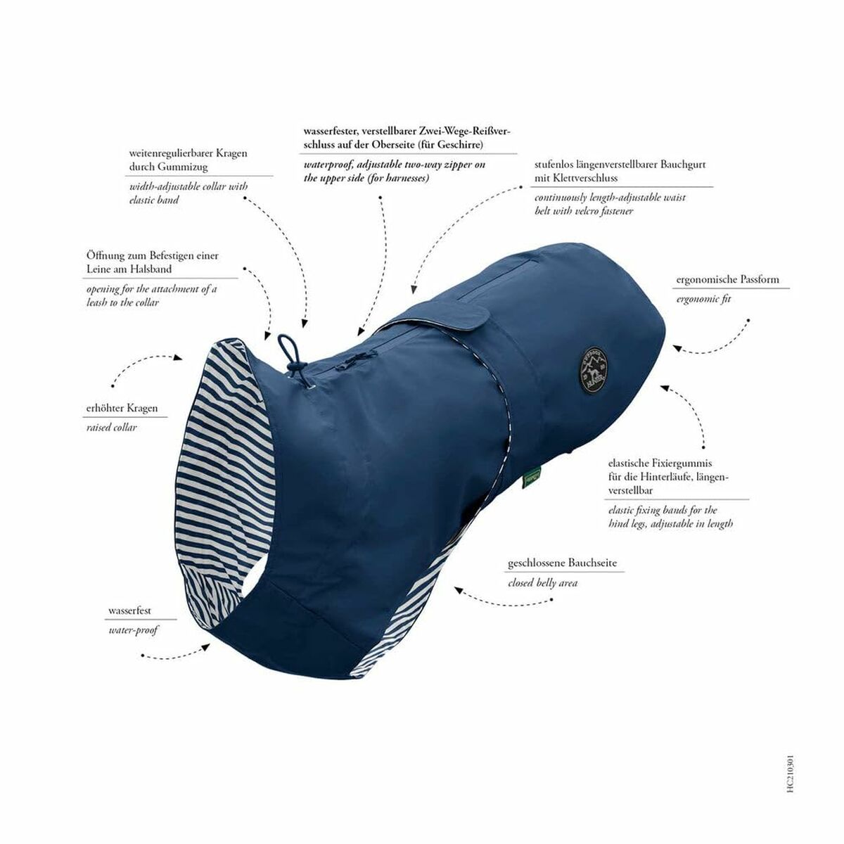 Hundrock Hunter Gul 45 cm - 4