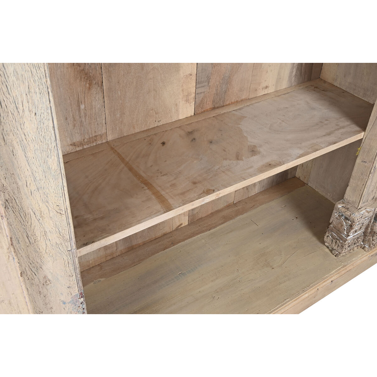 Bokhylla Home ESPRIT Naturell teakträ 150 x 60 x 210 cm - 3