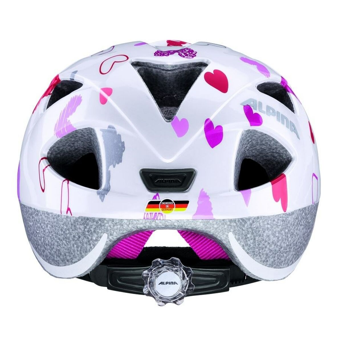 Cykelhjälm för vuxna Alpina A9711211 Vit Tryck - 3