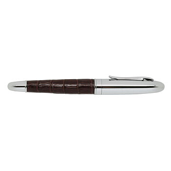 Penna Zippo Burgundy läder Rollerball