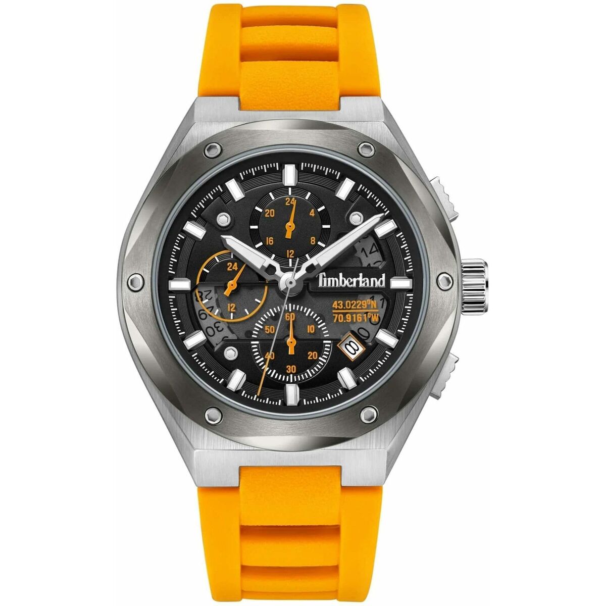 Herrklocka Timberland TDWGQ2231202 Svart