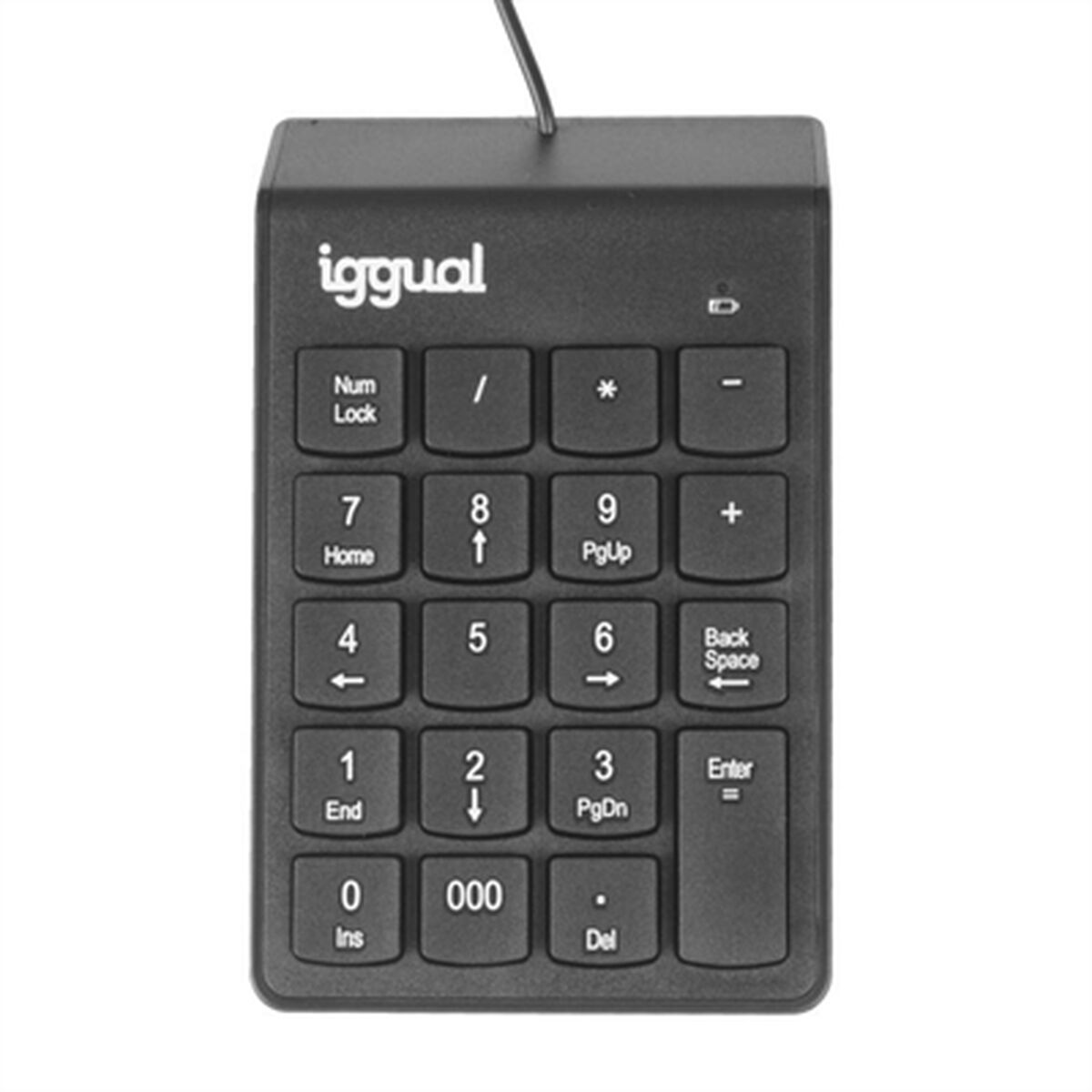 Tangentbord iggual IGG319956 Svart