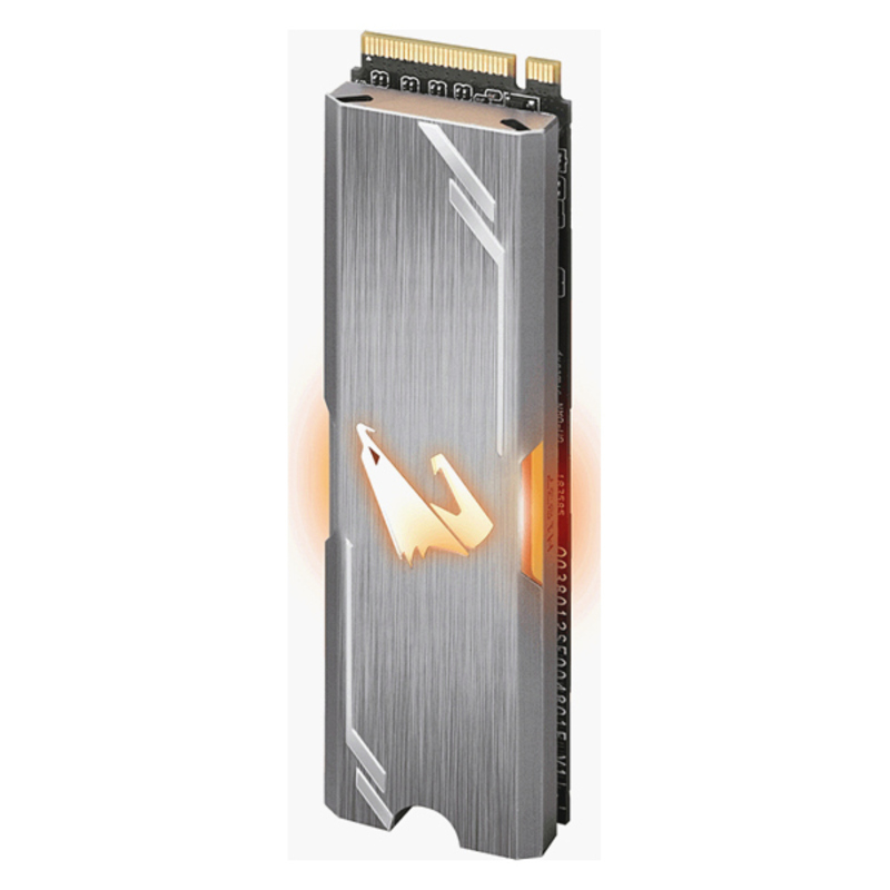 Hårddisk Gigabyte Aorus RGB SSD m.2 - 3