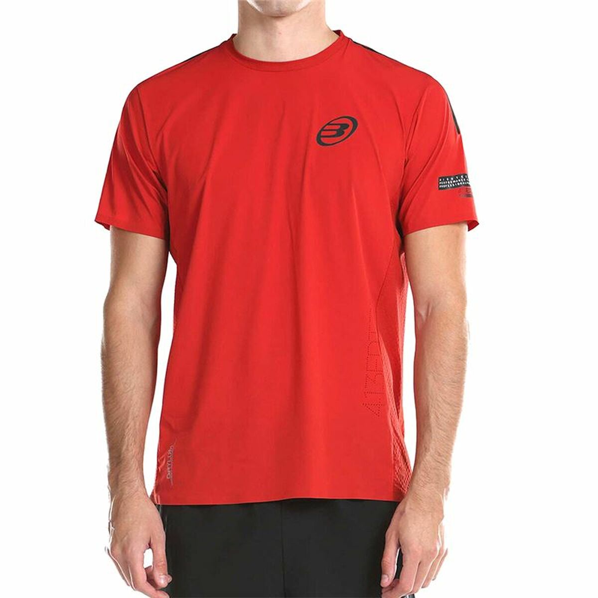 T-shirt med kortärm Herr Bullpadel Odeon Tl Röd - 10