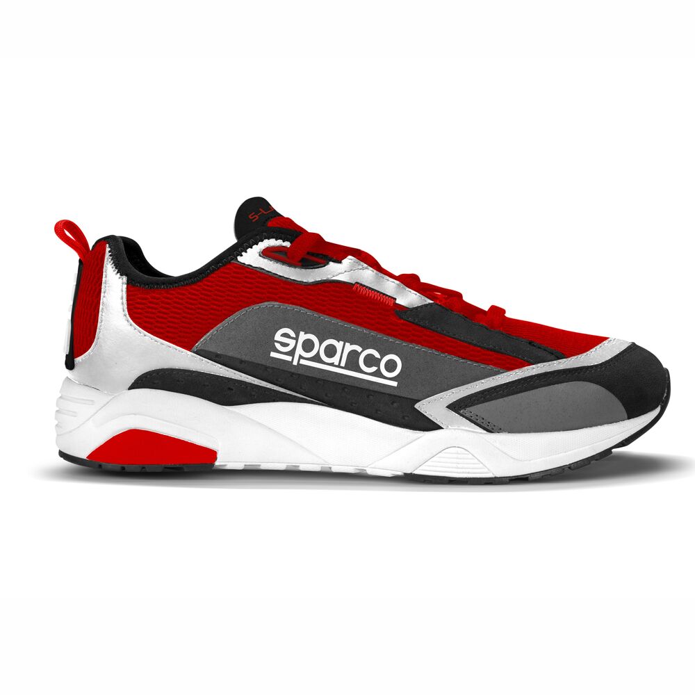Sportskor Casual Herr Sparco S-LANE Rojo/Blanco 41