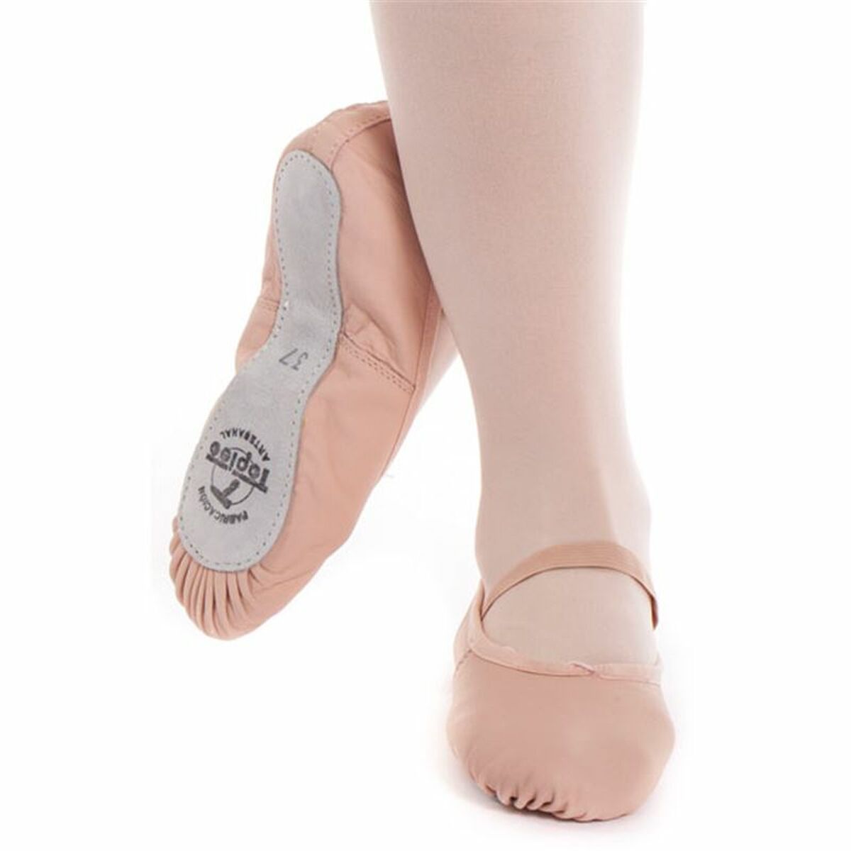 Dansskor Ballet Topise Ljusrosa