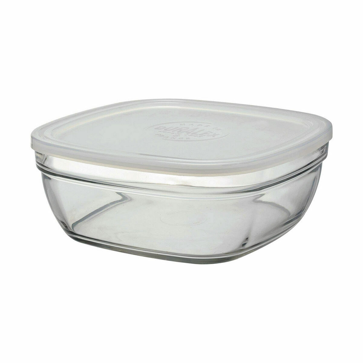 Fyrkantig matlåda med lock Duralex FreshBox 3 L 23 x 23 x 9 cm (4 antal) - 2
