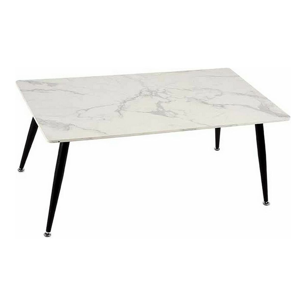 Soffbord Gift Decor Vit Svart 60 x 110 x 45 cm Marmor - 3
