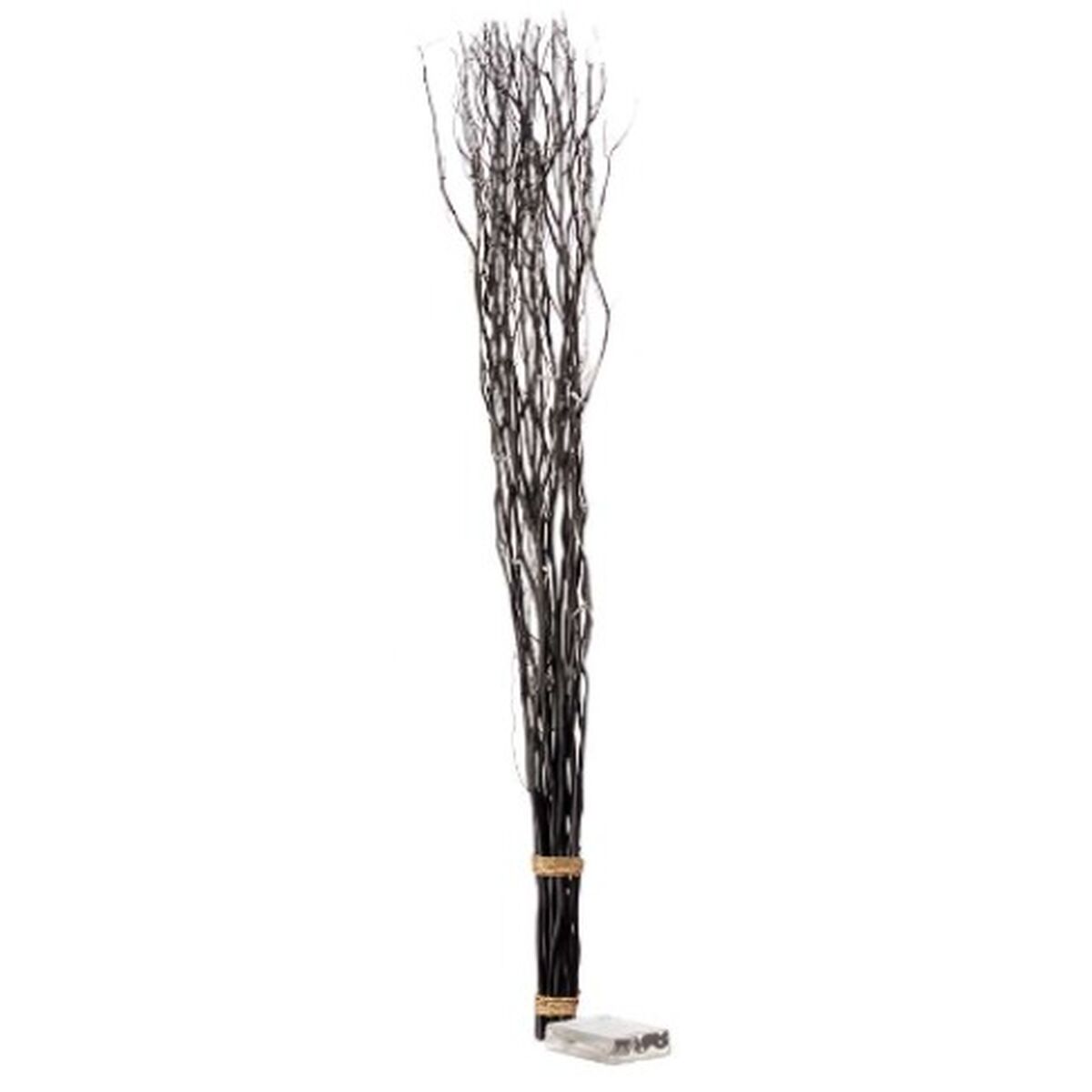 Buketter Gift Decor Svart Trä 7,5 x 120 x 7,5 cm LED Ljus (8 antal) - 5