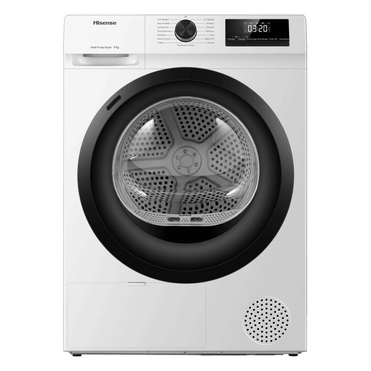 Värmepumpstumlare Hisense DHQE800BW2 8 kg - 8