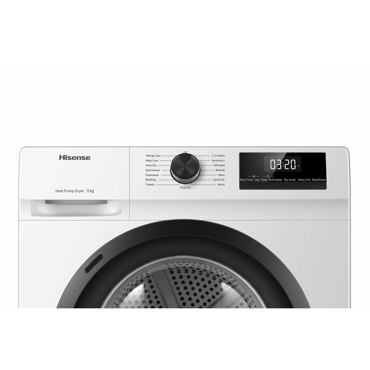 Värmepumpstumlare Hisense DHQE800BW2 8 kg - 4