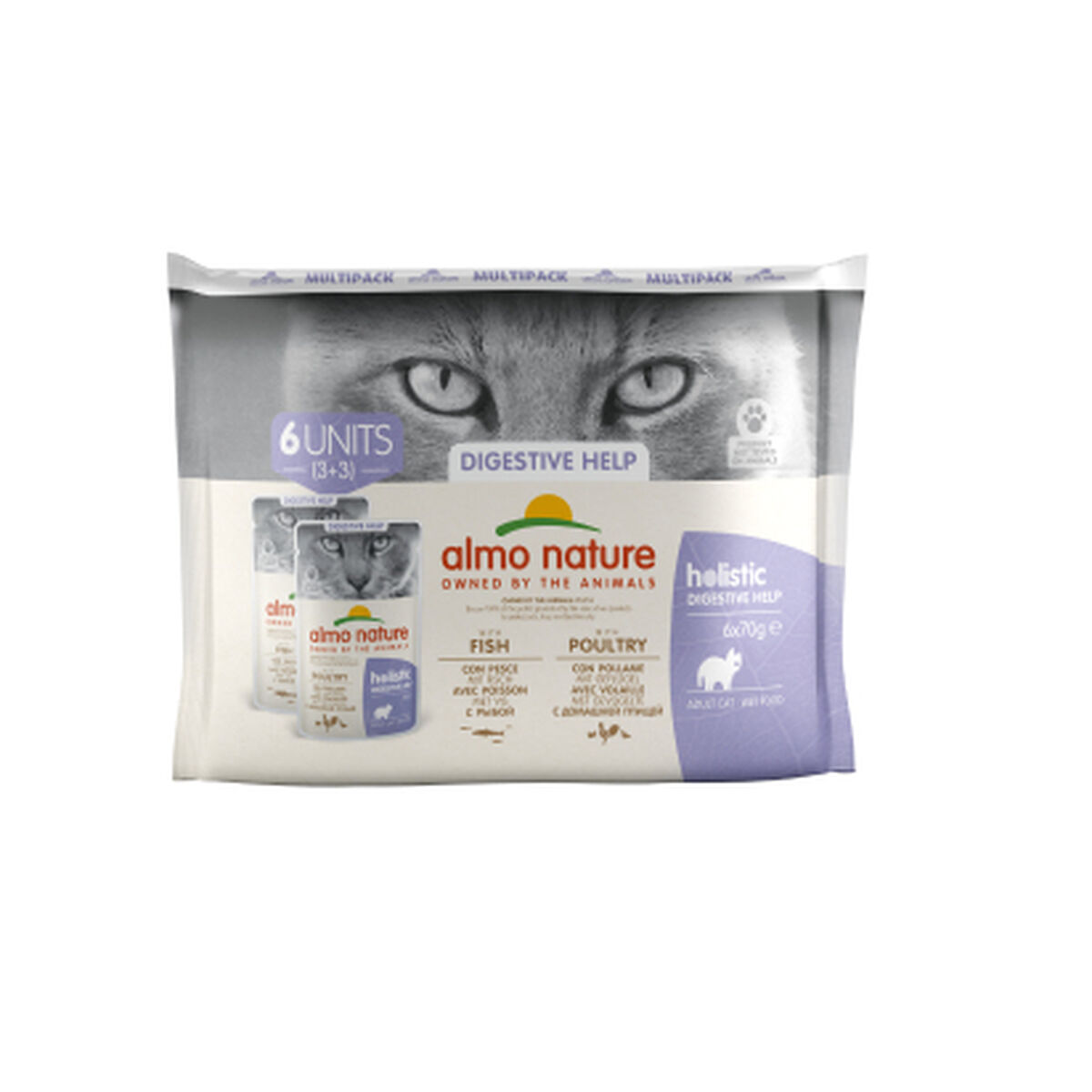 Kattmat Almo Nature Multipack Digestive
