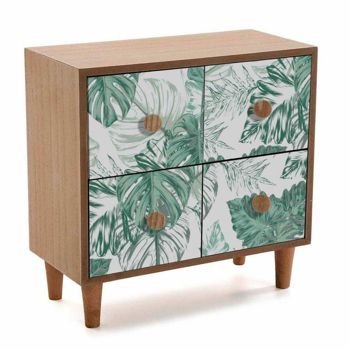 Smyckeskrin Versa Mint Trä (11 x 25 x 24 cm) - 3