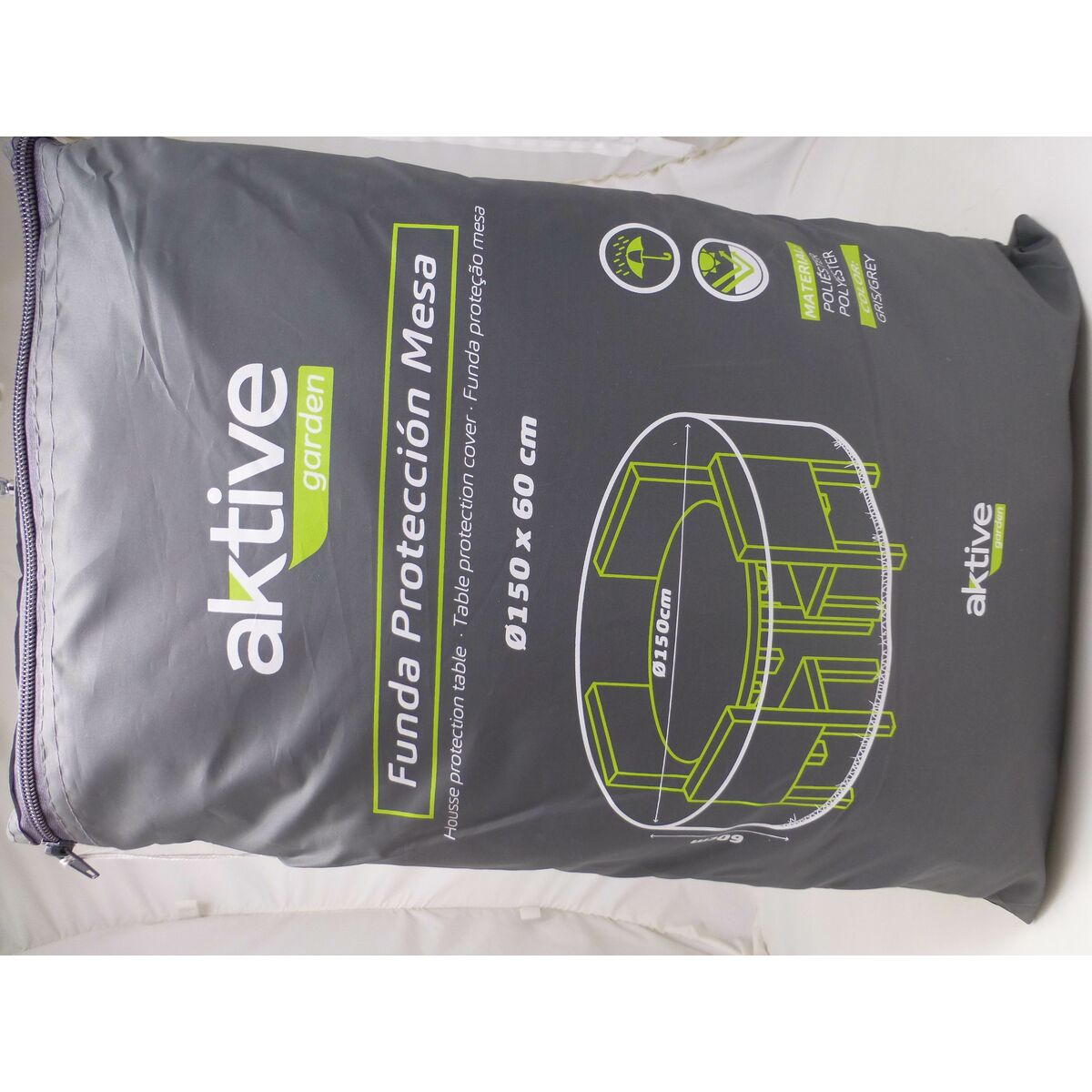 Skyddsväska Aktive Ø 150 cm Bord 150 x 60 x 150 cm (6 antal) - 11