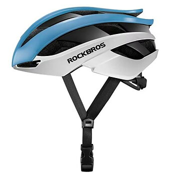 Cykelhjälm för vuxna Rockbros Rockbros-10110004004 Blå Vit Svart 55-58 cm
