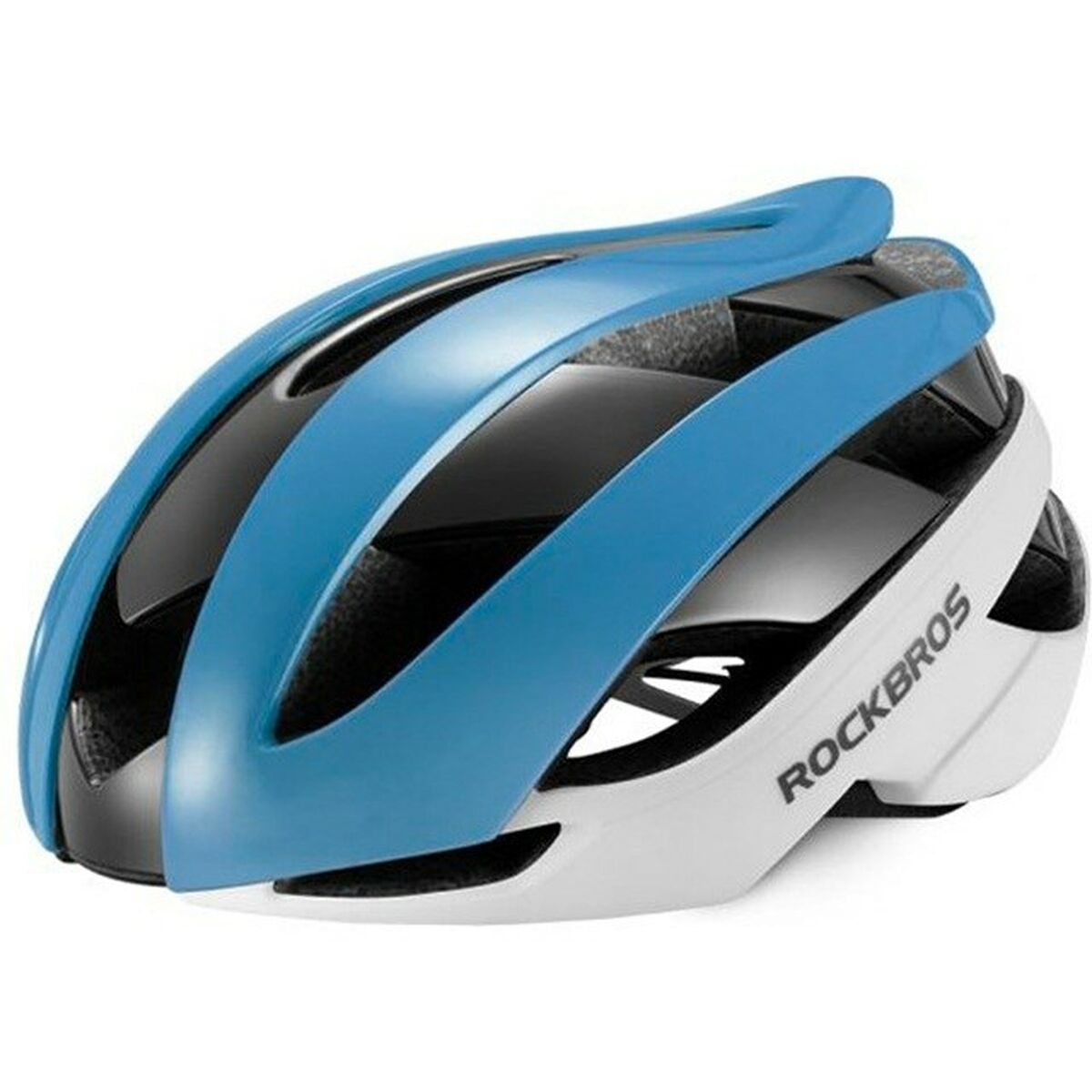 Cykelhjälm för vuxna Rockbros Rockbros-10110004004 Blå Vit Svart 55-58 cm - 2
