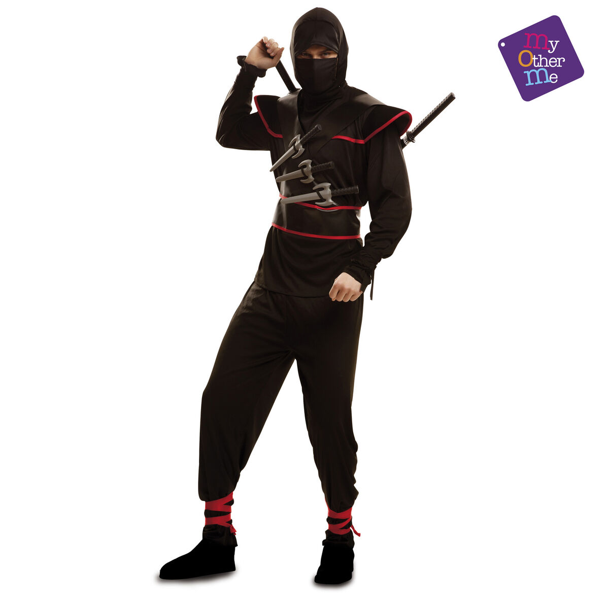 Maskeraddräkt vuxna My Other Me Ninja M/L (5 Delar)