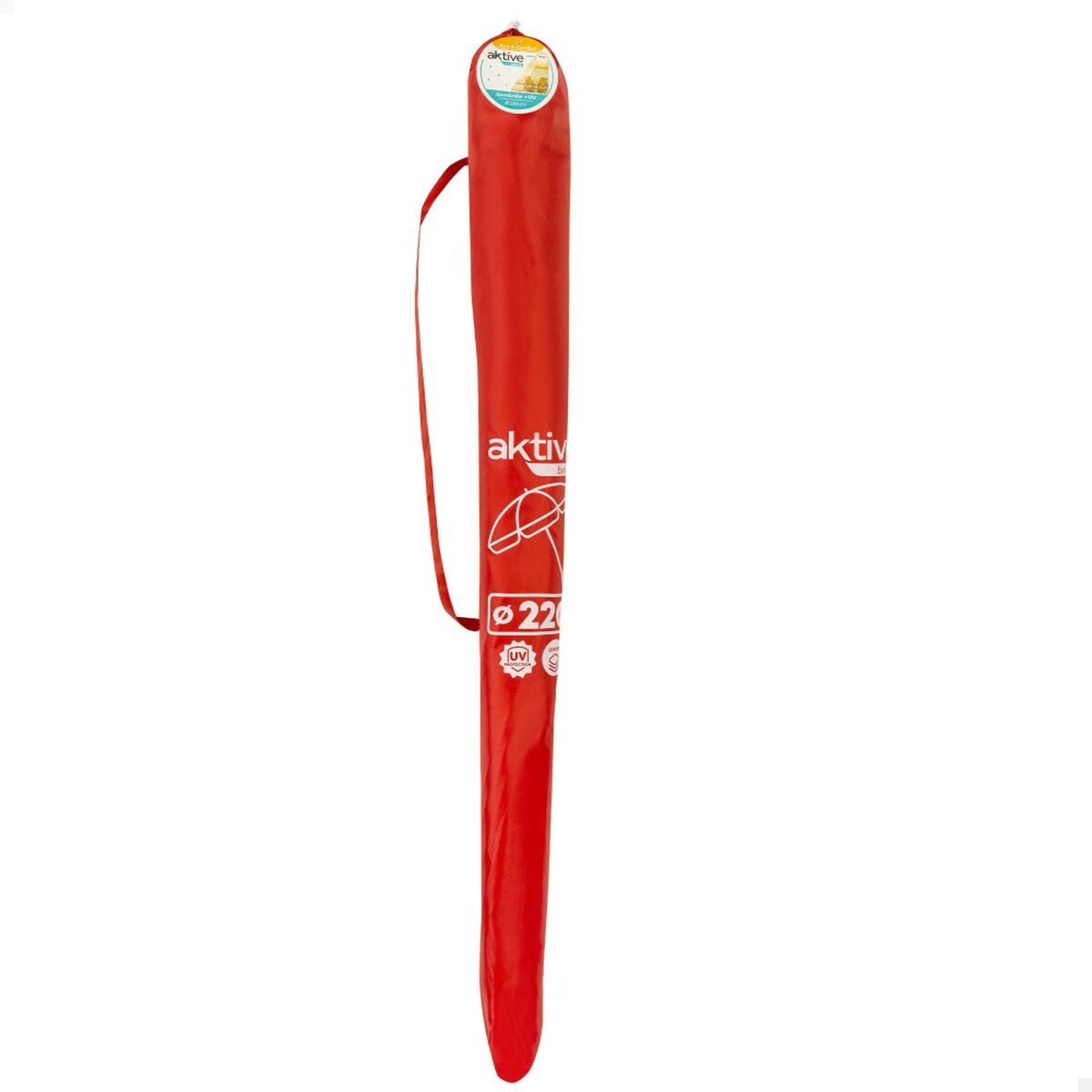 Paraply Aktive Ø 220 cm 220 x 209 x 220 cm UV50 (6 antal) - 6