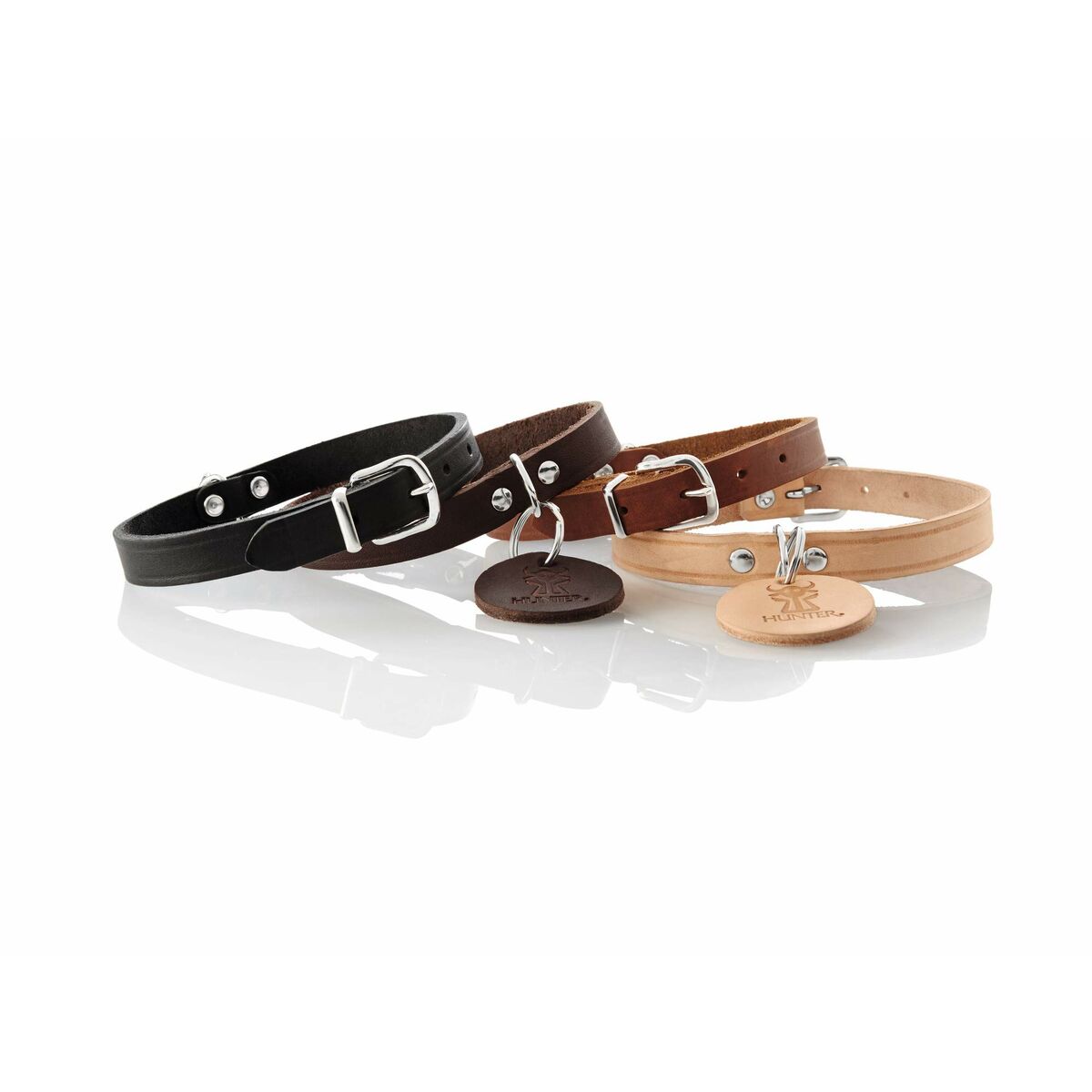 Hundhalsband Hunter Aalborg Brun 12 38-47 cm - 4