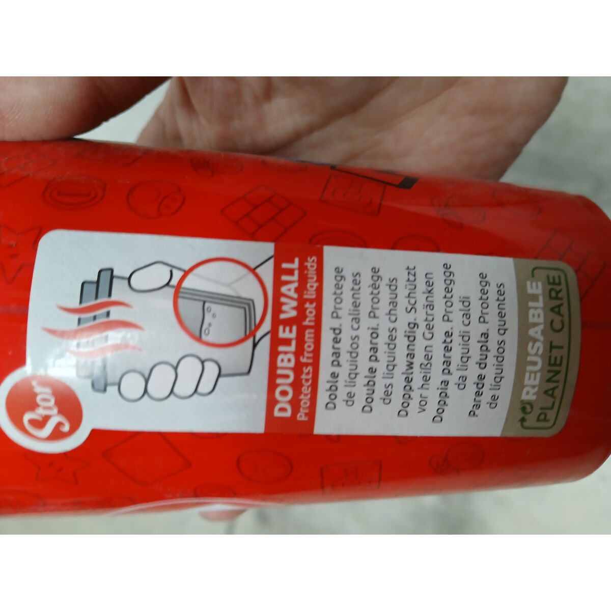 Glas med lock Super Mario 01379 (520 ml) - 4