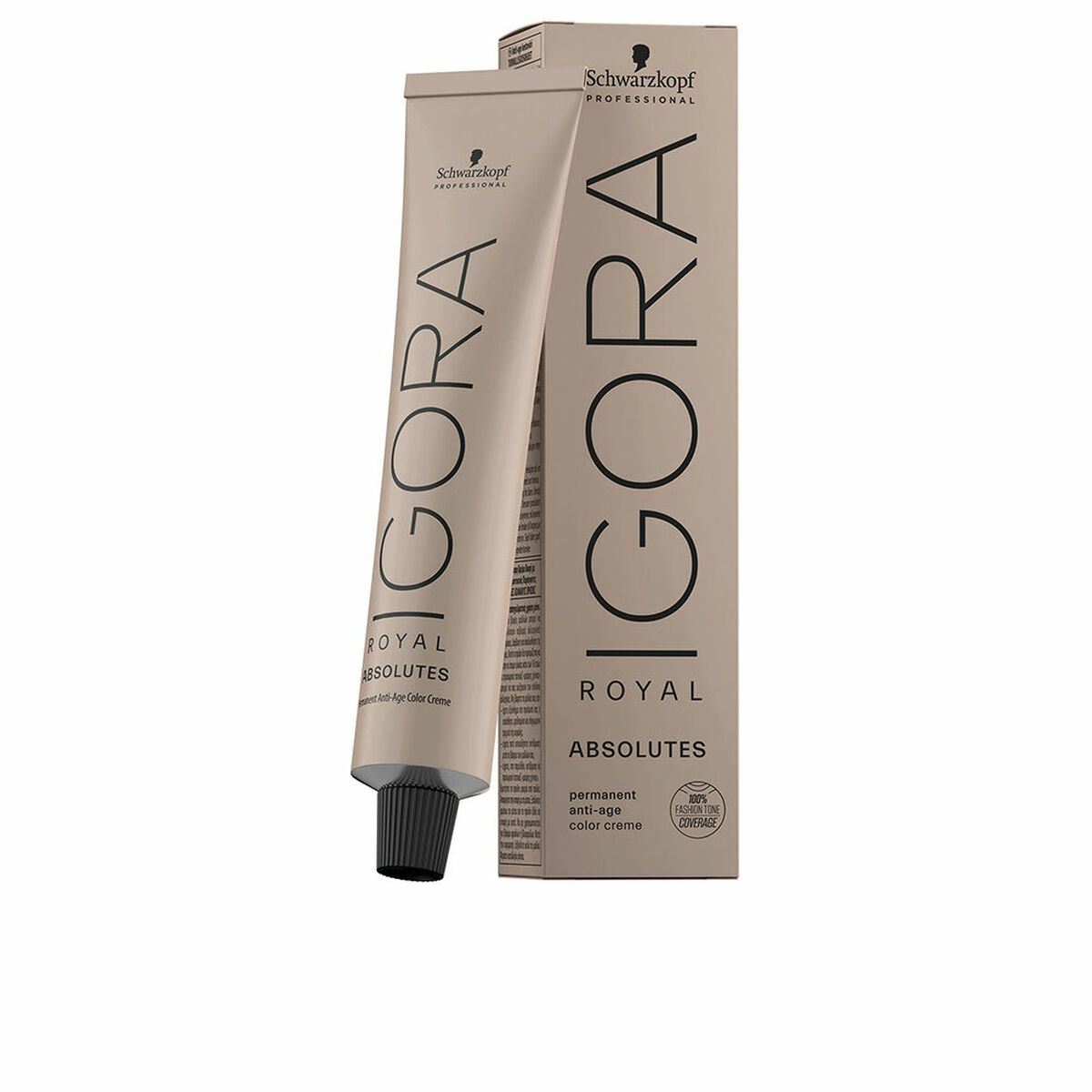 Permanent hårfäg - creme Schwarzkopf Igora Royal Absolutes Klarblont Naturligt brunt Nº 8-60 Nº 8-60 Rubio Claro Marron Natural