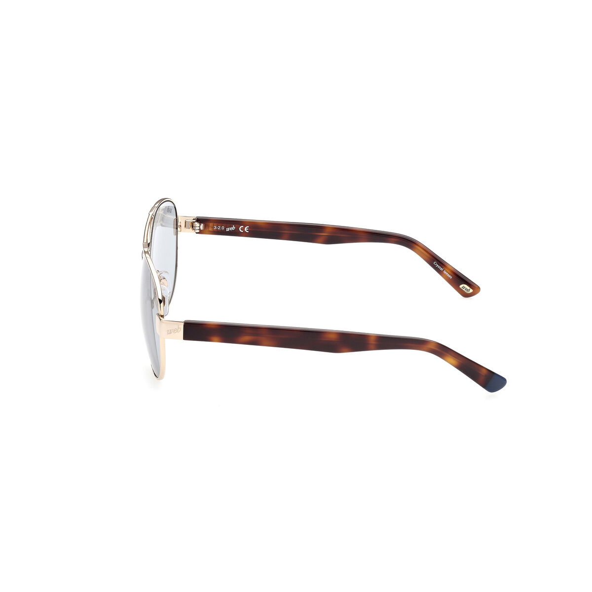Herrsolglasögon Web Eyewear WE0313-5632W Gyllene ø 56 mm - 3