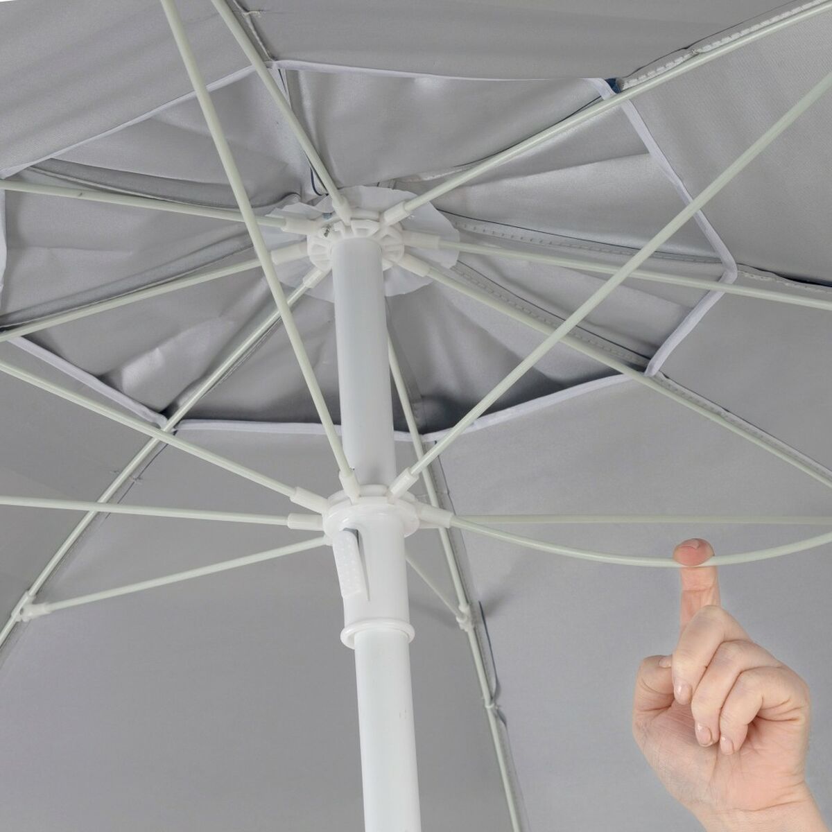 Naperny? Aktive UV50 Ø 220 cm Polyester Aluminium 220 x 214,5 x 220 cm (6 antal) - 7