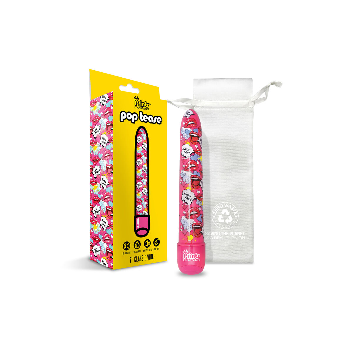 Patronvibrator NS Novelties Prints Charming Rosa - 3