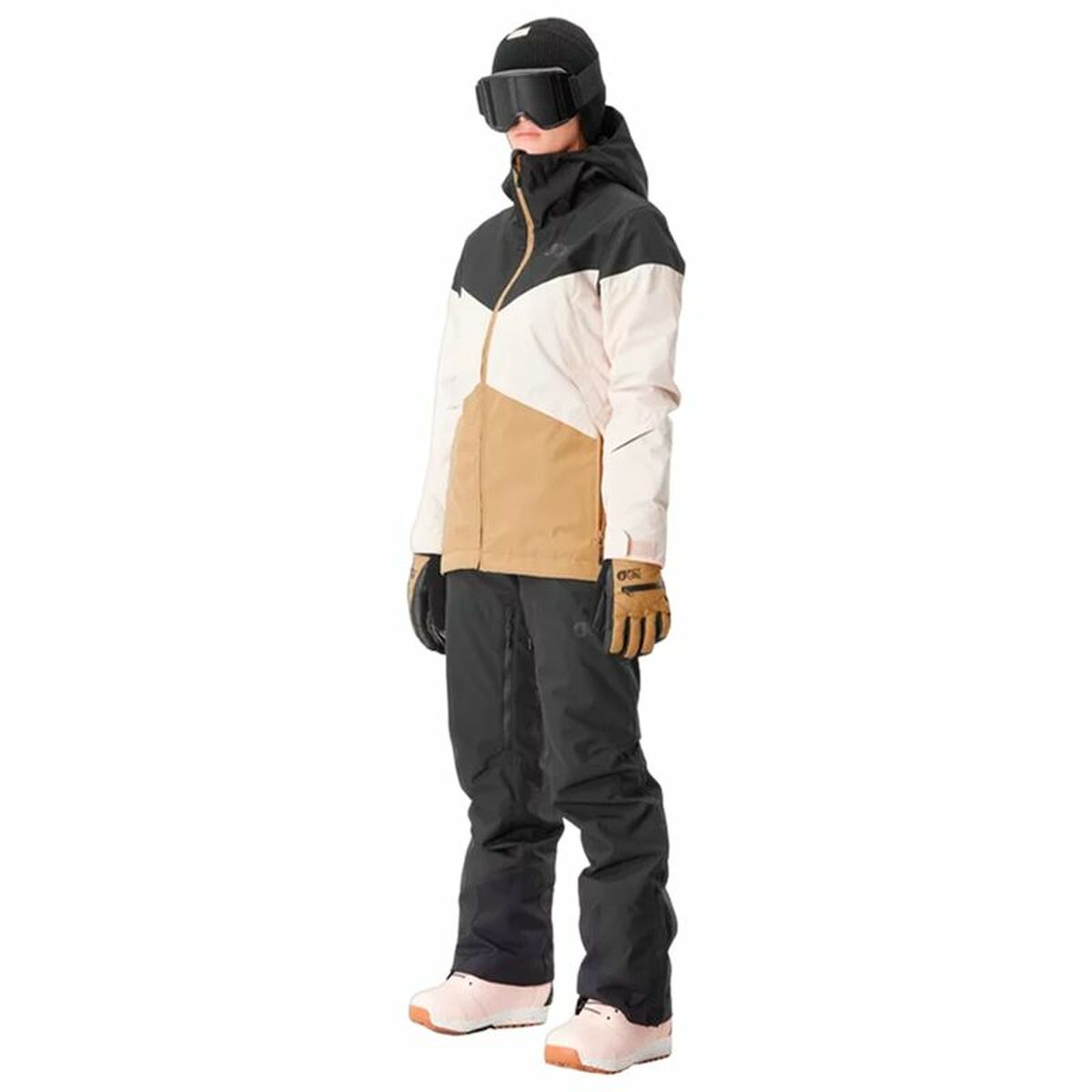 Sportjacka, Dam Picture Tannin Svart Orange - 8