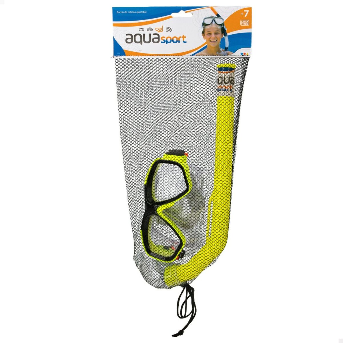 Snorkel och cyklop Colorbaby Aqua Sport Barn (12 antal) - 3